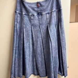 Hard Tail Pleated Skirt